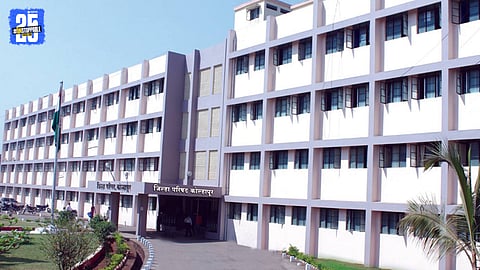 Party workers discussing candidate selection amid alliance politics during local body elections.