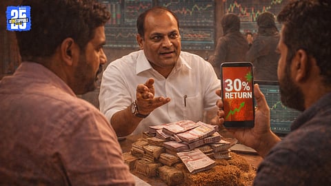 Cyber police investigate ₹44 lakh online investment fraud case involving WhatsApp trading scam.