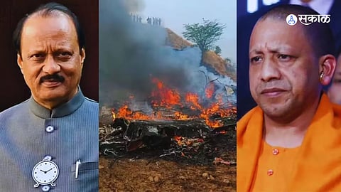 yogi adityanath on ajit pawar demise