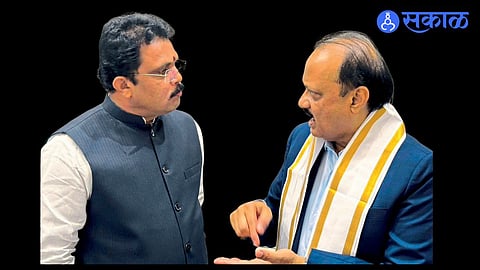 Santosh Mahatme and Ajit Pawar