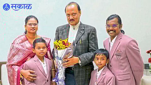 Ajit Pawar and Vilas Zodape