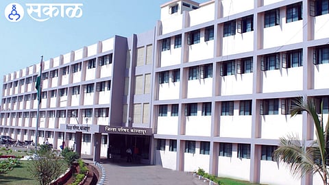 Party workers seen holding different flags in the same village during local elections.