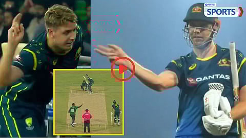Cameron Green angry on Usman Tariq Bowling Action