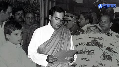 Indira Gandhi Death Rajiv Gandhi Oath Taken Before Nation Was Informed