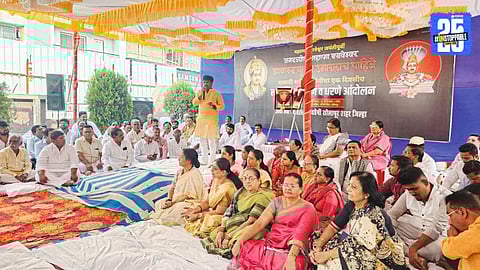 Funds Available, Work Missing: Protests Over Basaveshwar Statue Delay