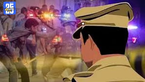 Lakadganj Violence: Political Party Activists Manhandle Police Officers