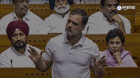 Rahul Gandhi Speech Disrupted in Lok Sabha 