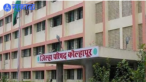 Senior state and district leaders addressing public meetings during Zilla Parishad election campaign.