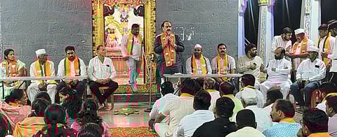 कोपर्डे हवेली : आमदार मनोज घोरपडे यांचा प्रचार दौरा