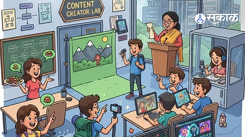 Content creator labs in Indian schools
