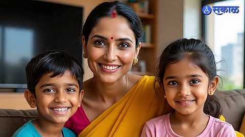 Single Mother Children