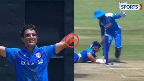 India’s Triple Run-Out Miss Allows Niazai to Reach Century: