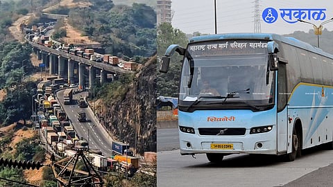 Pune Mumbai Expressway Traffic Jam