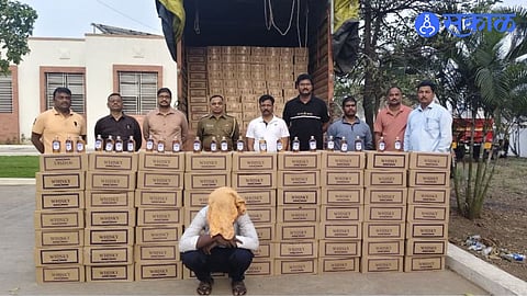 Prohibited liquor stock seized