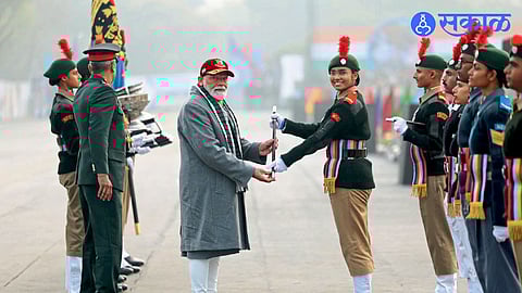 pm narendra modi with tanu bhan