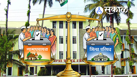 Voters line up to cast ballots