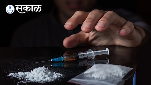 Seized illegal injection bottles during police action in Ichalkaranji.