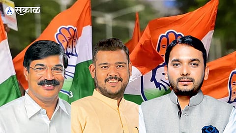 Congress leaders celebrate victory 