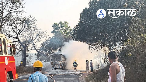Ethanol Tanker Fire Accident on Kolhapur–Goa Highway