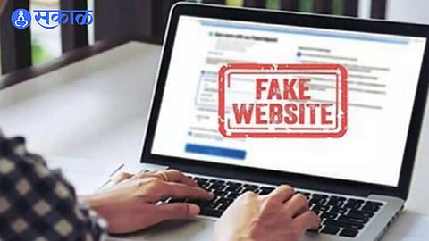 fake website