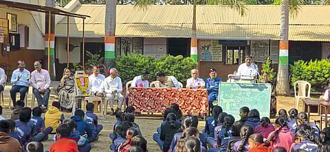 कोपर्डे हवेली : जागृती विद्यामंदिरात दहावीच्या विद्यार्थ्यांचा शुभचिंतन सोहळ..