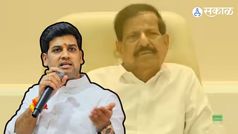 Shrikant Shinde On Ganesh Naik