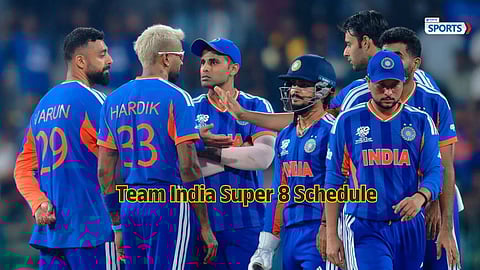 T20 World Cup 2026: India’s Super 8 Fixtures Confirmed