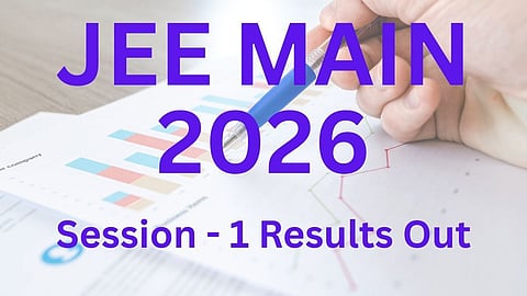 jee main exam result 2026