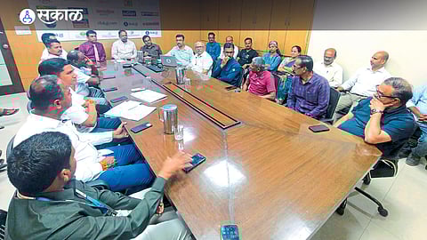 Sakal office planning the Jalateerth cleanliness