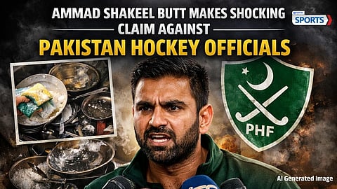 Ammad Shakeel Butt wash dishes before match statement