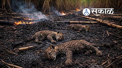 Leopard Cubs Death in Sangli