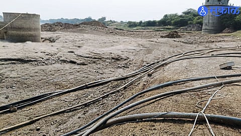 Farmers and villagers express concern as Ujani Dam water stoppage threatens crops and daily supply.