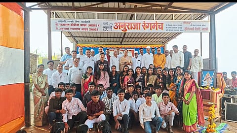 कास - पेटेश्वरनगर माध्यमिक विद्यालयात विद्यार्थ्यांचा शुभचिंतन कार्यक्रम....