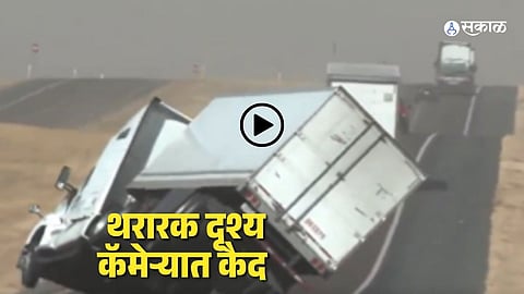 viral truck accident video