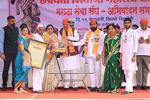 किल्ले शिवनेरीवर रंगला शिवजन्म सोहळा