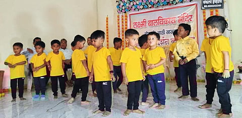 सासवड येथे बालचमूंचे सांस्कृतिक कार्यक्रम