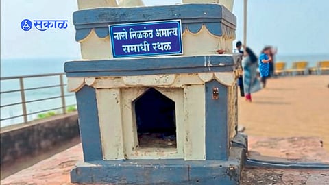 The identified samadhi site