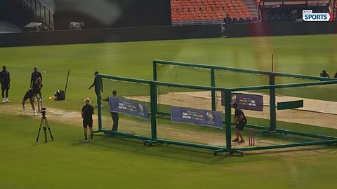 South Africa spinners train hard in nets as Aiden Markram bowls