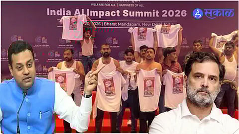 BJP leaders allege a conspiracy linked to Rahul Gandhi’s residence aimed at defaming the AI Summit, sparking a fresh political controversy.