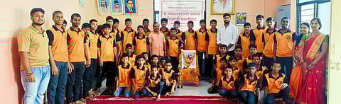 कै. गोपाळराव देशपांडे वसतिगृहात शिवजयंती उत्साहात