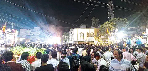 छत्रपती शिवाजी महाराज चौकात शिवजयंतीचा उत्साह