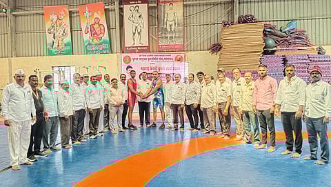 सासवडमध्ये ‘महाराष्ट्र केसरी’ साठी निवड चाचणी स्पर्धा