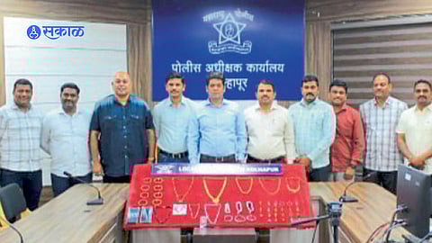 police arrest car and gold theft case 