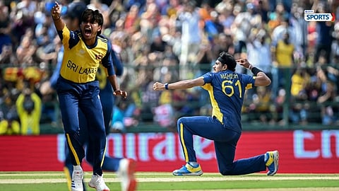 Sri Lanka’s spinners dominate England in the Super 8 clash.