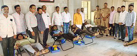 पिंपोडे बुद्रुक रक्तदान शिबिर संपन्न