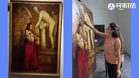 Artist Pournima Mohite