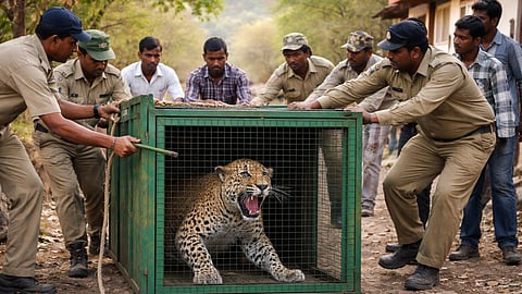 Leopard Attack in Nashik Baglan Taluka