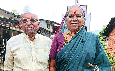 केळघर पती-पत्नीचे निधन