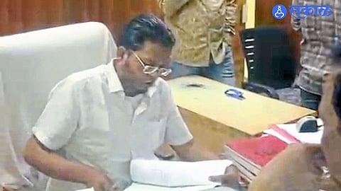 Major Lapse Exposed: Private Person Occupies Officer’s Seat at Registration Office