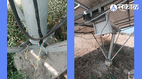 Electric Pump Cables Stolen